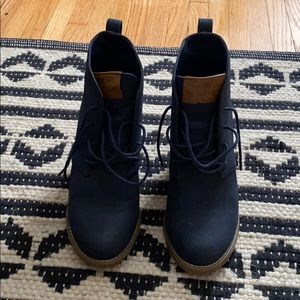 Nautica Navy Wedges